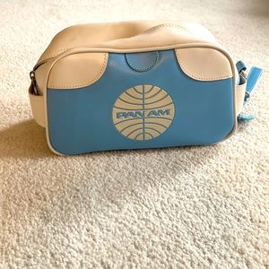 Pan am retro makeup /toiletries bag